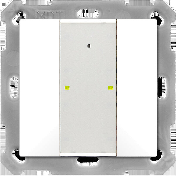 MDT technologies Taster Plus TS 55 2-fach Reinweiß matt BE-TA55T2.02